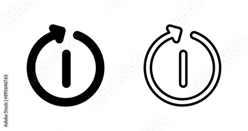 Restart Vector Icon