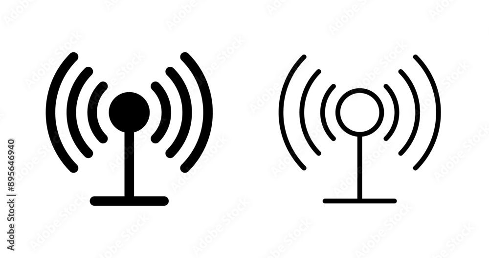 Wi Fi Connectivity Vector Icon
