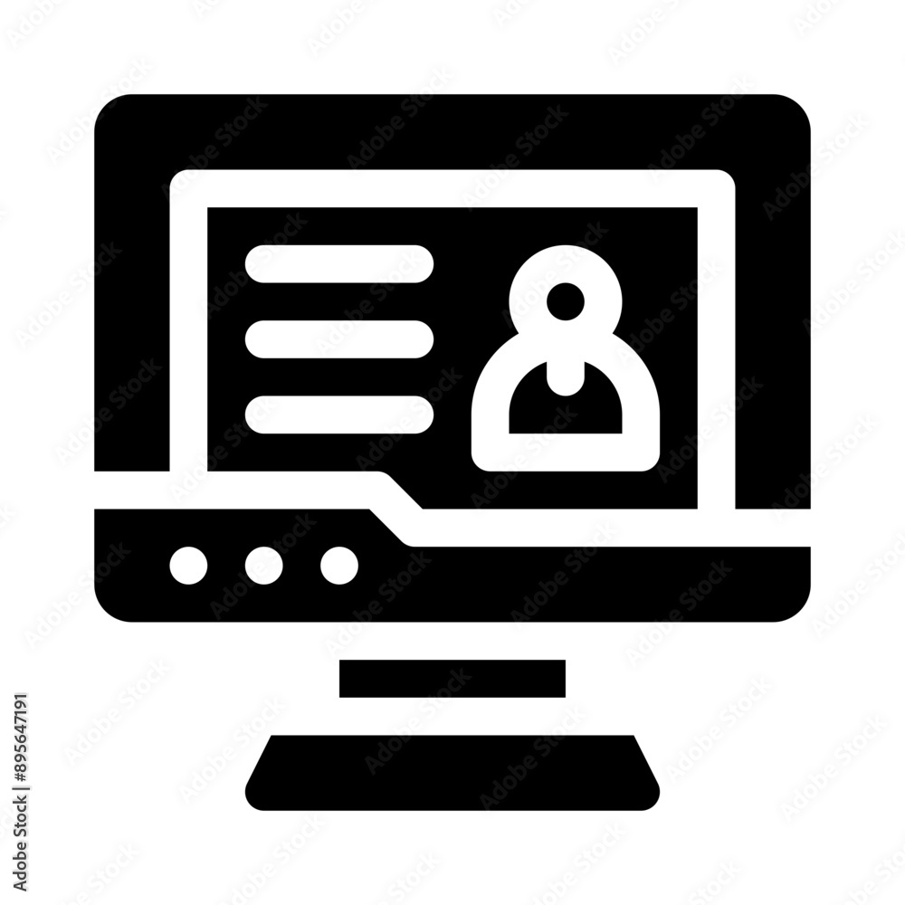 online glyph icon online glyph icon