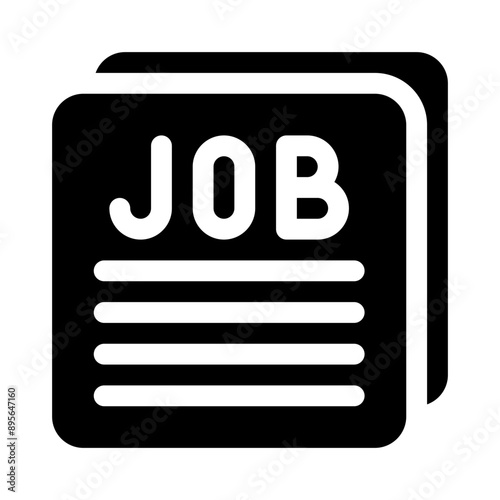 job glyph icon