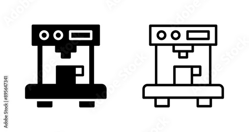 Coffee Machine Vector Icon