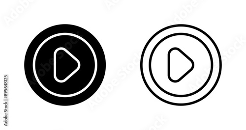 Play Vector Icon
