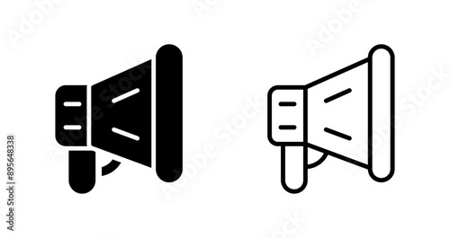 Fotografie Megaphone Vector Icon