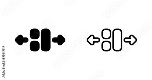 Layout Fluid Vector Icon