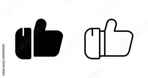 Thumbs Up Vector Icon