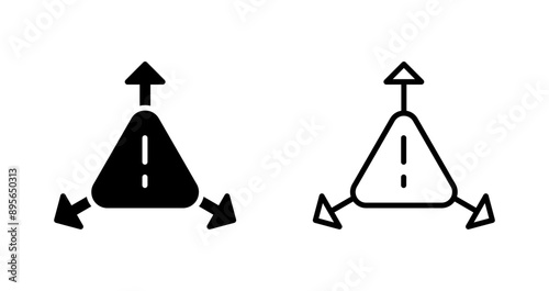 Quadro em tela Incident Vector Icon