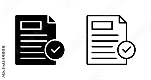 Acceptance Vector Icon