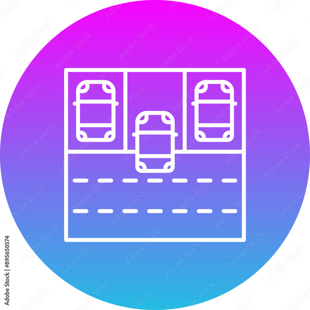 Parking lot Icon Parking lot Icon