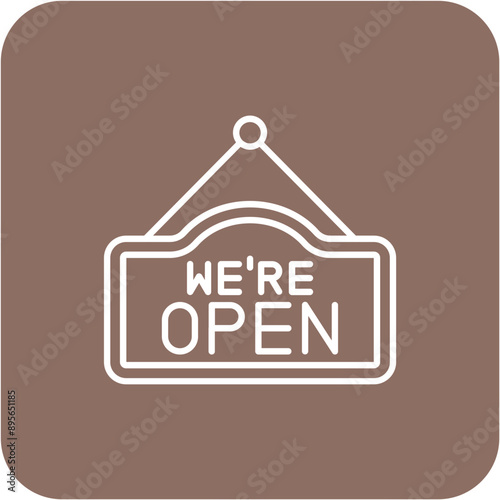 Open sign Icon