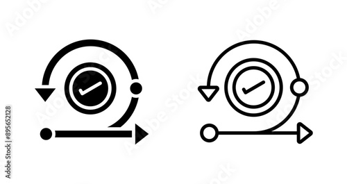 Iteration Vector Icon