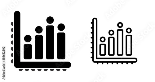 Bar Chart Vector Icon