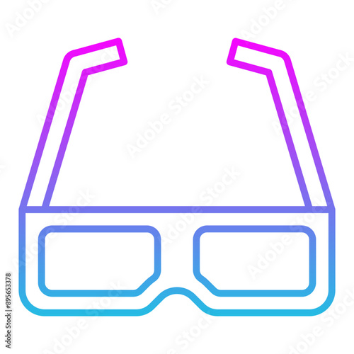 3d glasses Icon