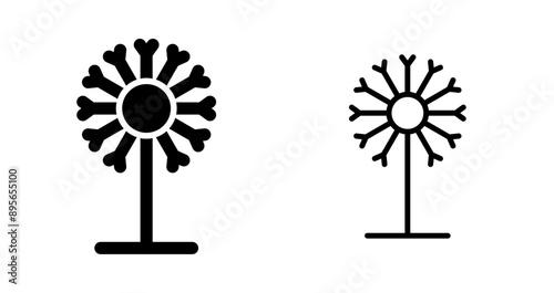 Dandelion Vector Icon