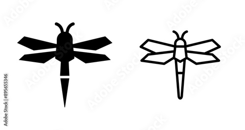 Dragonfly Vector Icon