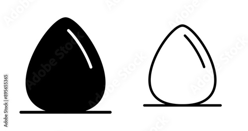 Egg Vector Icon