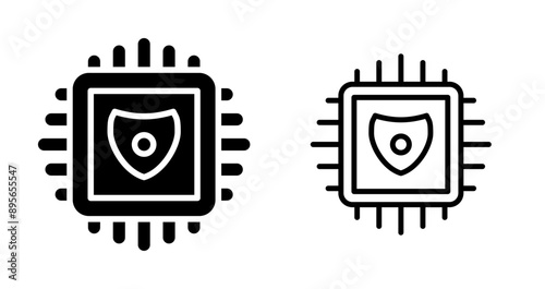Virtual Server Vector Icon