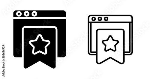 Bookmark Tabs Vector Icon