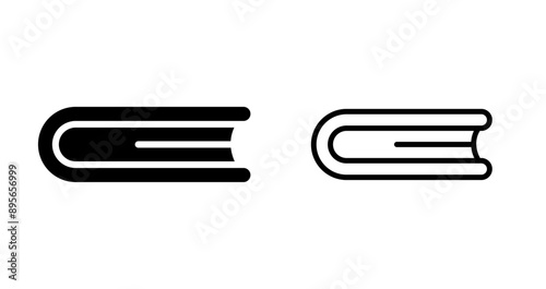 Closed Book Vector Icon