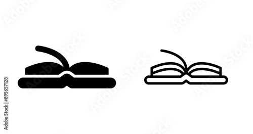 Reading Book Vector Icon