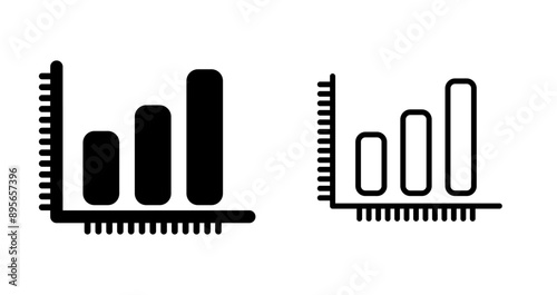 Bar Chart Vector Icon
