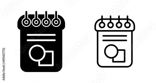 Triangular Ruler Vector Icon
