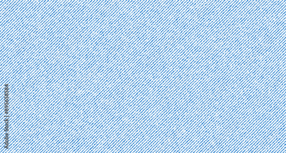 Light blue denim pattern texture background vector illustration.