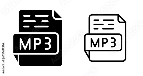 MP3 Vector Icon