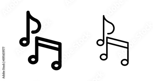 Music Note Vector Icon