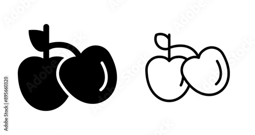 Cherries Vector Icon
