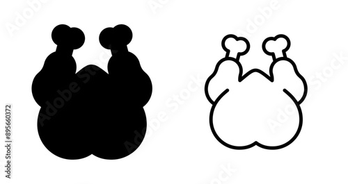 Chicken Vector Icon