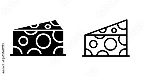 Cheese Vector Icon