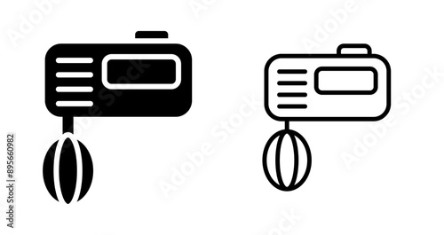Whisk Vector Icon