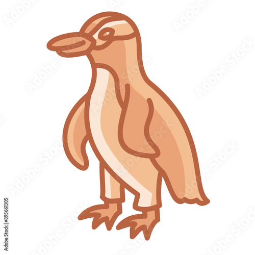 Yellow-Eyed Penguin Icon