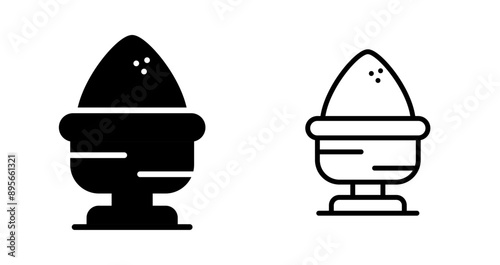 Boiled Egg Vector Icon