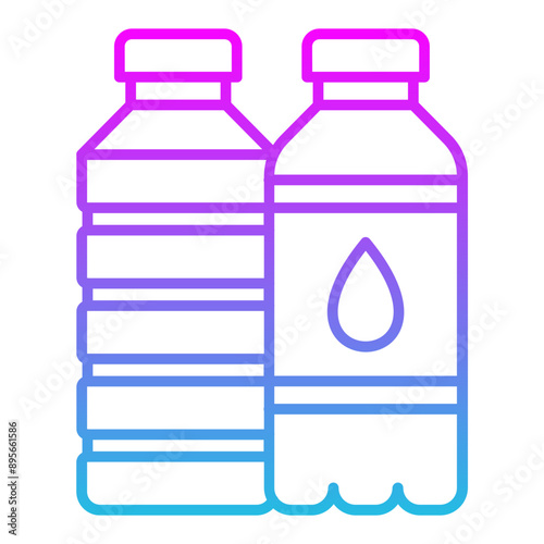 Water bottles Icon