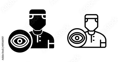 opthalmologist Vector Icon