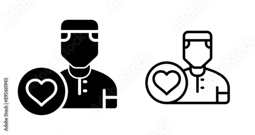 Heart Doctor Vector Icon