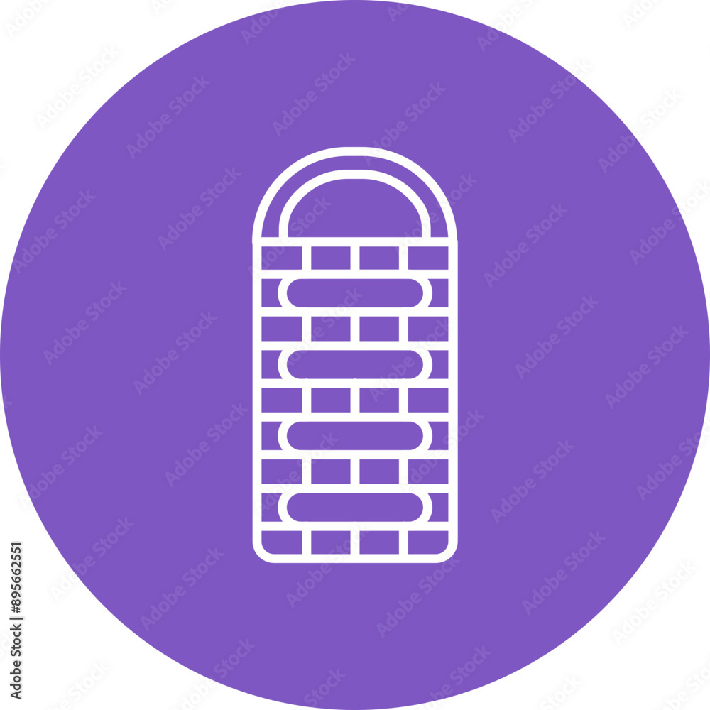 Sleeping bag Icon