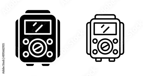 Voltage Tester Vector Icon