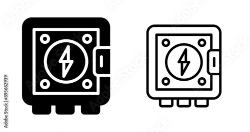 Electrical Panel Vector Icon