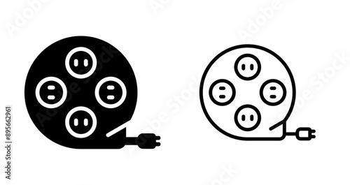 Extension Cord Vector Icon