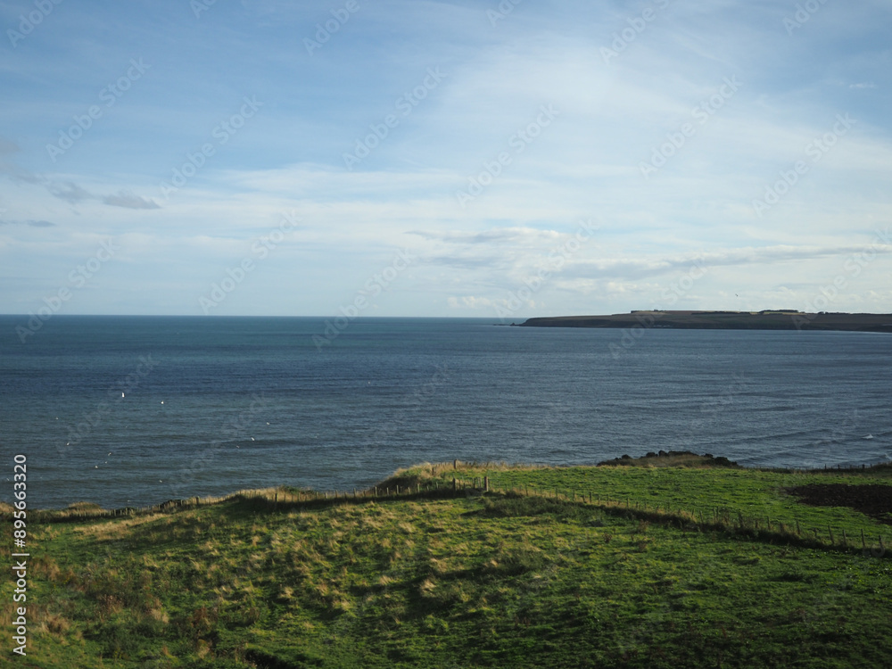 Scottish Lowlands sea view Dundee to Aberdeen Scottish Lowlands sea view Dundee to Aberdeen