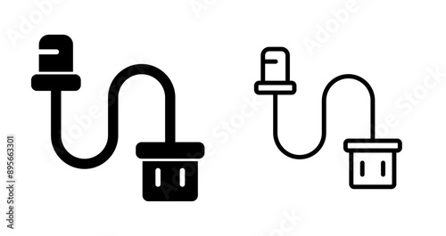 Cable Ferrule Vector Icon
