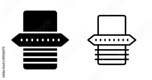 Conduit Adaptor Vector Icon