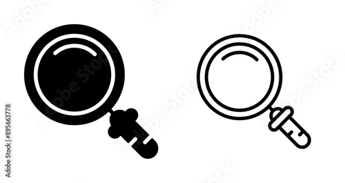 Magnifying Glass Vector Icon