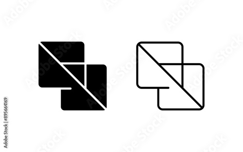 Flatten Vector Icon