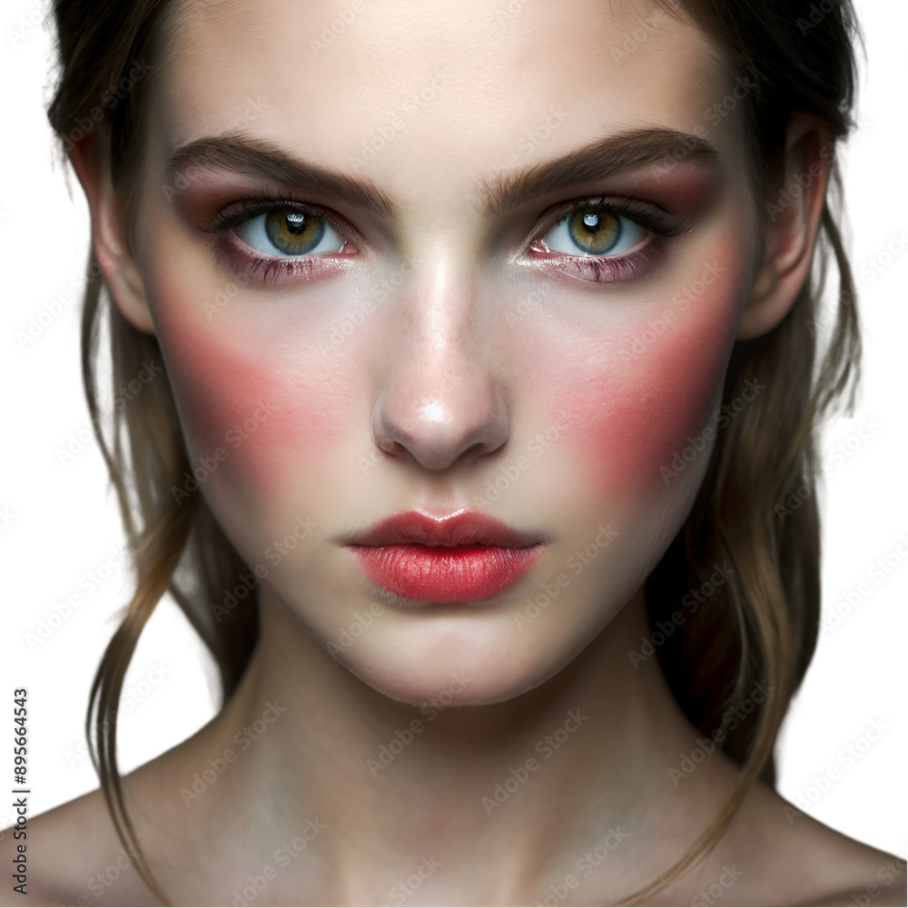 portrait of a woman with makeup portrait of a woman with makeup