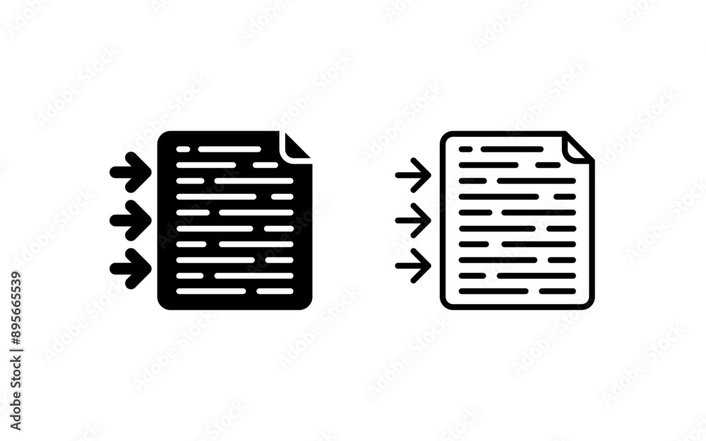 Document Vector Icon