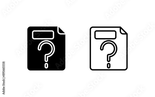 Unknown Vector Icon