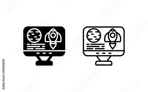 Rocket Vector Icon